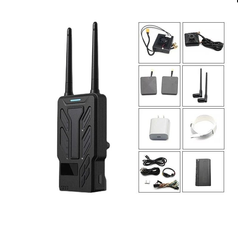 Profesyonel SIYI HM30 SE Combo Görüntü Aktarım Sistemi Full Set