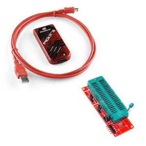 PicKit3 Pic Programlama Kartı + Zif Adaptör