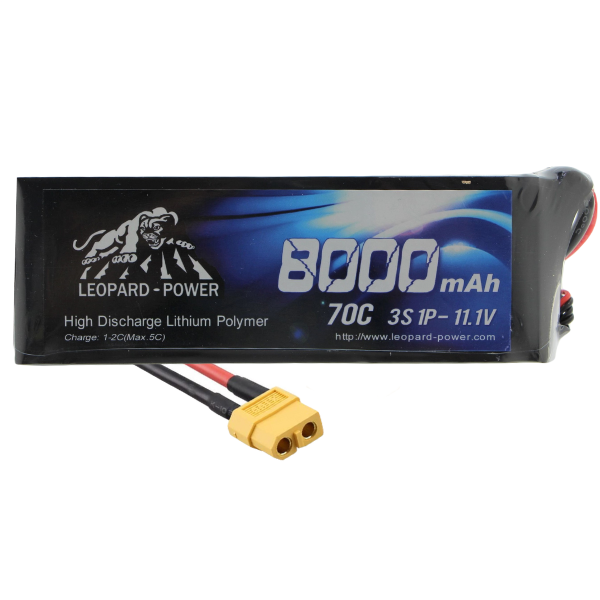 3s 8000mah 70C Lipo Batarya 11.1V Pil