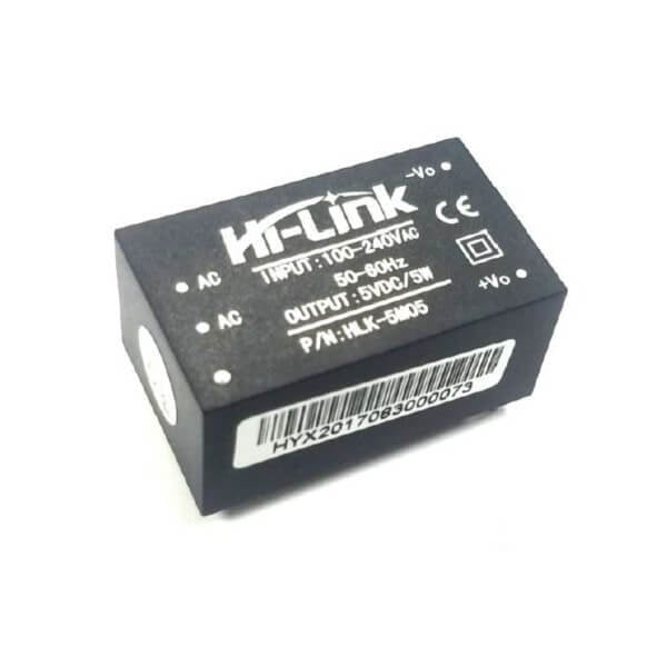 Hi-Link Ac 220v -Dc 5V Dönüştürücü 5W Güç kaynağı HLK-5M05  1000Ma