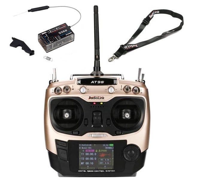 Radiolink AT9S Kumanda 2.4ghz 9 Kanal Alıcı + Verici