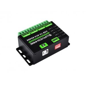 Endüstriyel USB'den 4 Kanal RS485'e Dönüştürücü