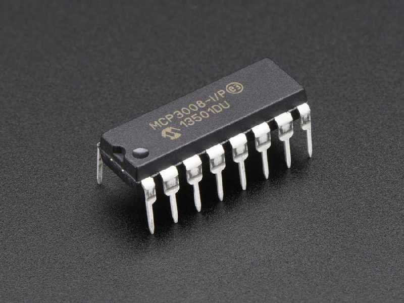 MCP3008 - 8 Kanal 10-Bit ADC