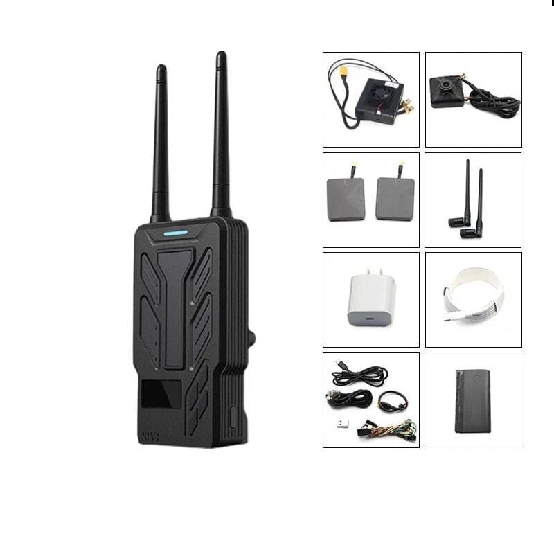 Profesyonel SIYI HM30 SE Combo Görüntü Aktarım Sistemi Full Set