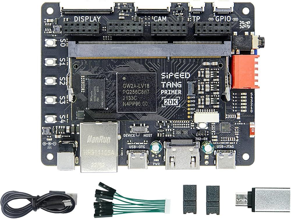 Tang Primer 20K GOWIN GW2A FPGA GoAI Geliştirme Kartı