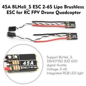HSKRC 45A Fırçasız ESC - BLHeli-S