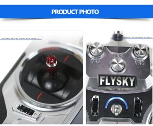 Flysky FS-i10  2.4GHZ  10 kanal Kumanda FS-iA10B Alıcı Dahil