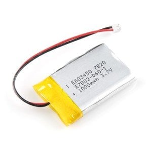 3.7V 1S Lipo Batarya 1000mAh 25C - Mbot Pili