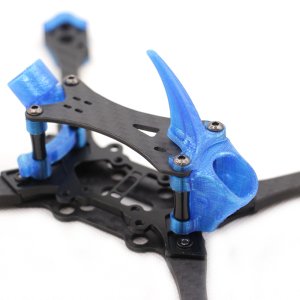 BLACKCROW karbon Fiber R-LIGHT 3K-T300 5 inç Gövde ( Demonte )