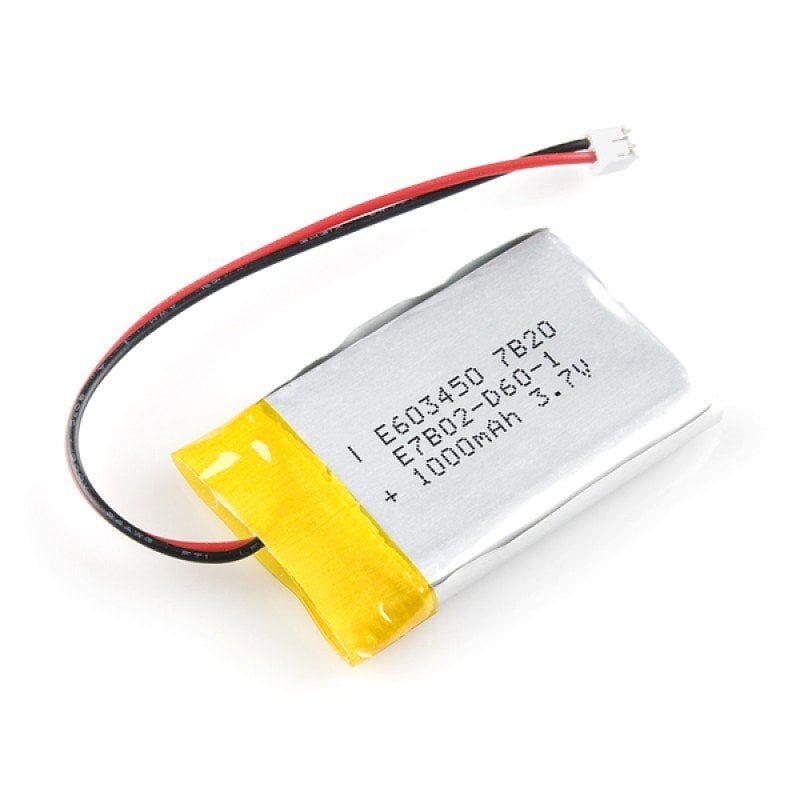 3.7V 1S Lipo Batarya 1000mAh 25C - Mbot Pili