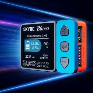 SKYRC B6neo 200W 10A Şarj Aleti -Akıllı Şarj