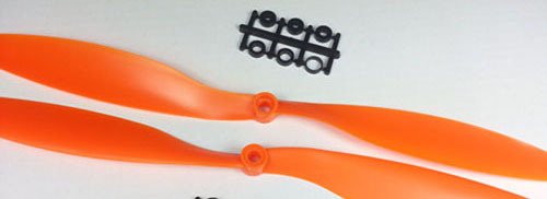 7035 Drone Pervanesi -  Plastik Turuncu renk cw - ccw