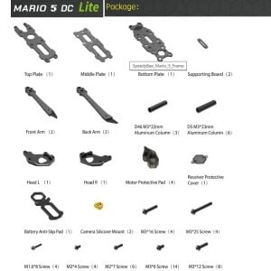 SpeedyBee Mario 5 İnç   Dc Gelişmiş Gövde
