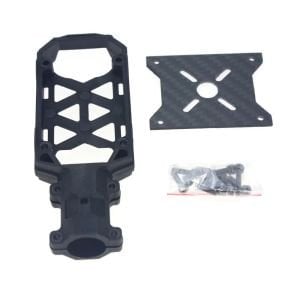 16mm Çok Akslı Kelepçe Tipi Motor Tutucu Montaj Aparatı Siyah