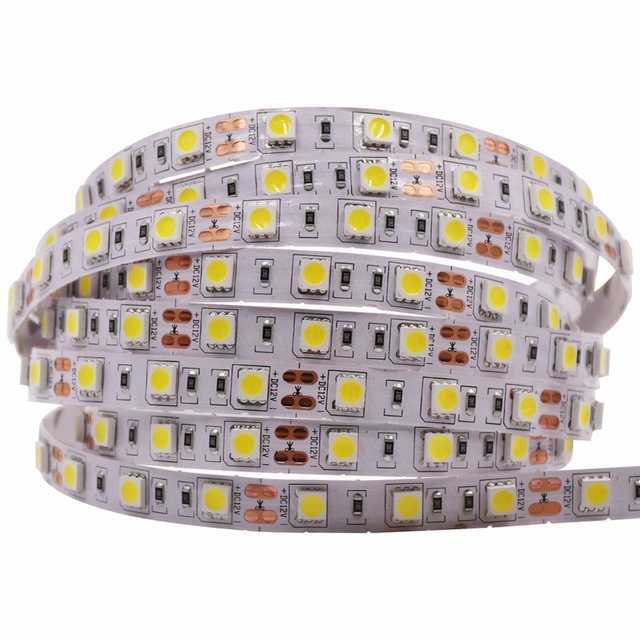 Mavi Tek Çip 60 Led 12V İç Mekan Şerit Led 1 Metre