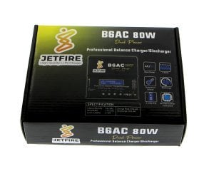 JetFire B6AC Dahili Adaptörlü LiXX, NiXX, Pb Şarj Aleti 80W