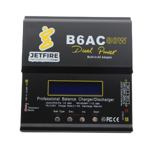 JetFire B6AC Dahili Adaptörlü LiXX, NiXX, Pb Şarj Aleti 80W