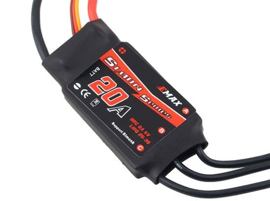 Emax Simonk 20a Esc Fırçasız Motor Hız kontrol Sürücü devresi