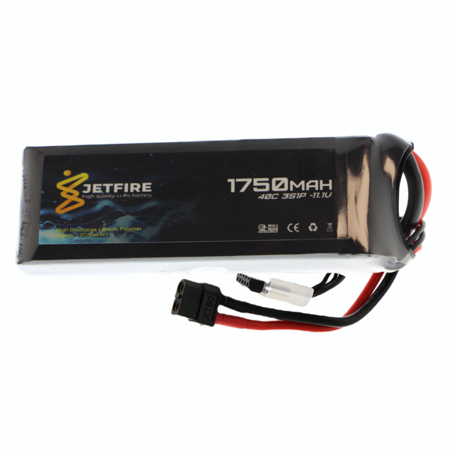 3s 1750 mah 40C Lipo Batarya 11.1V Jetfire  Pil