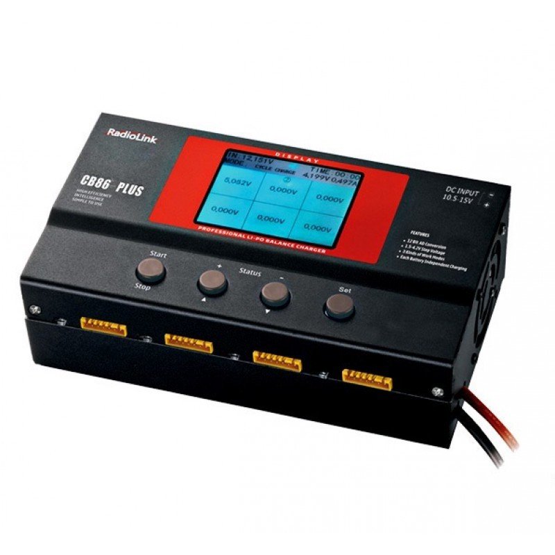 RadioLink CB86 Plus 6A 210W Lipo Şarj Aleti