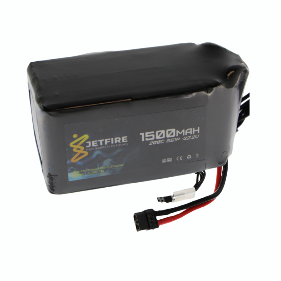 6s 1500mah 200C Lipo Batarya 22.2V  Jetfire Pil