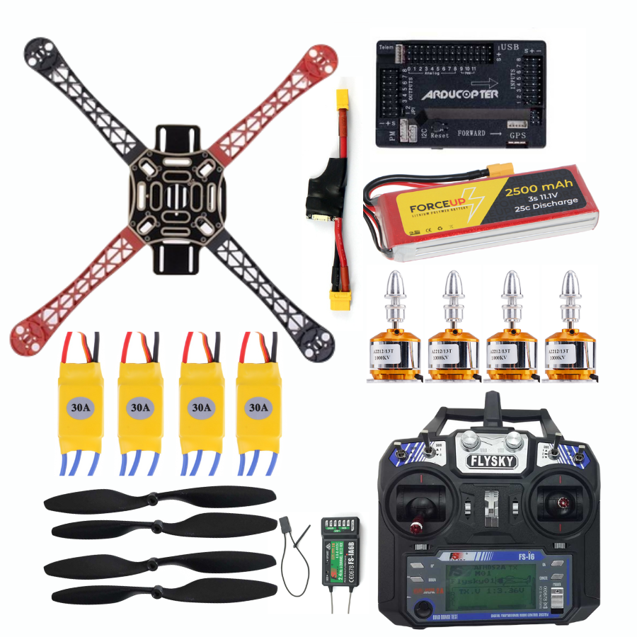 F450  Quadcopter APM 2.8 Drone Seti