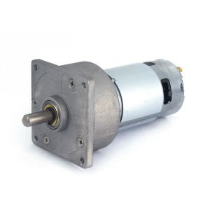 12V 100 Rpm 60mm Redüktörlü Flanşlı Dc Motor