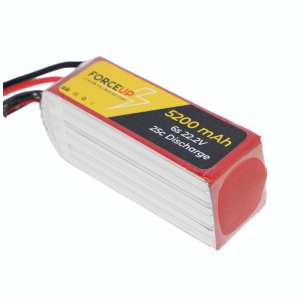 FORCEUP 22.2V Lipo Pil Batarya 5200mAh 25C