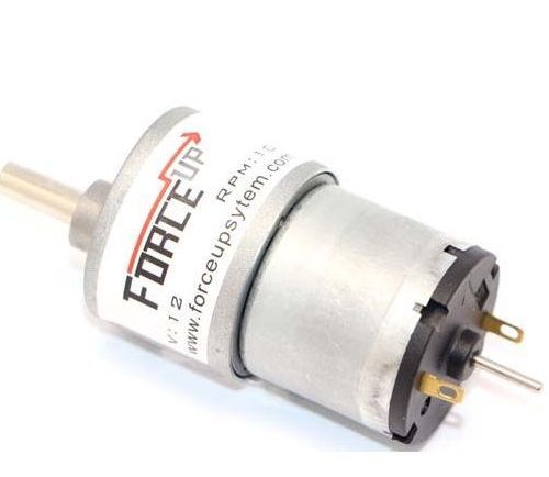 12V 50 RPM 37mm Redüktörlü Dc Motor