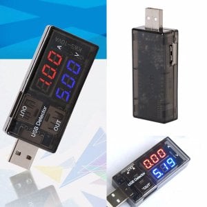 Usb Akım ve Gerilim Göstergesi