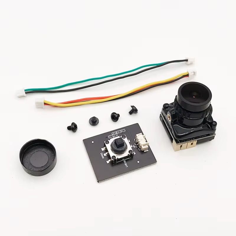 5.8G  2.1 Lens  1800TVL Mini FPV Kamera Osd Dahili