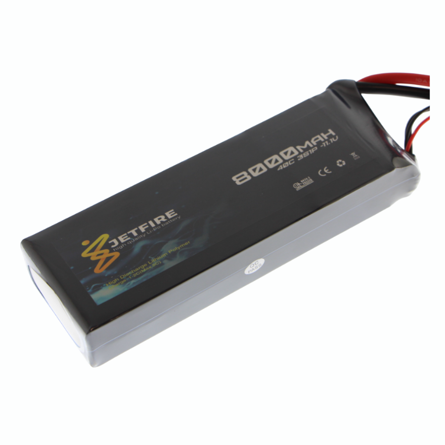 11.1V 8000mAh 40C Lipo Batarya 3S JetFire Pil