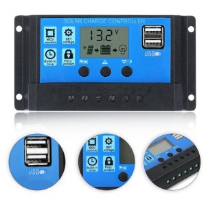 Solar Şarj Kontrol Cihazı 20A 12/24v
