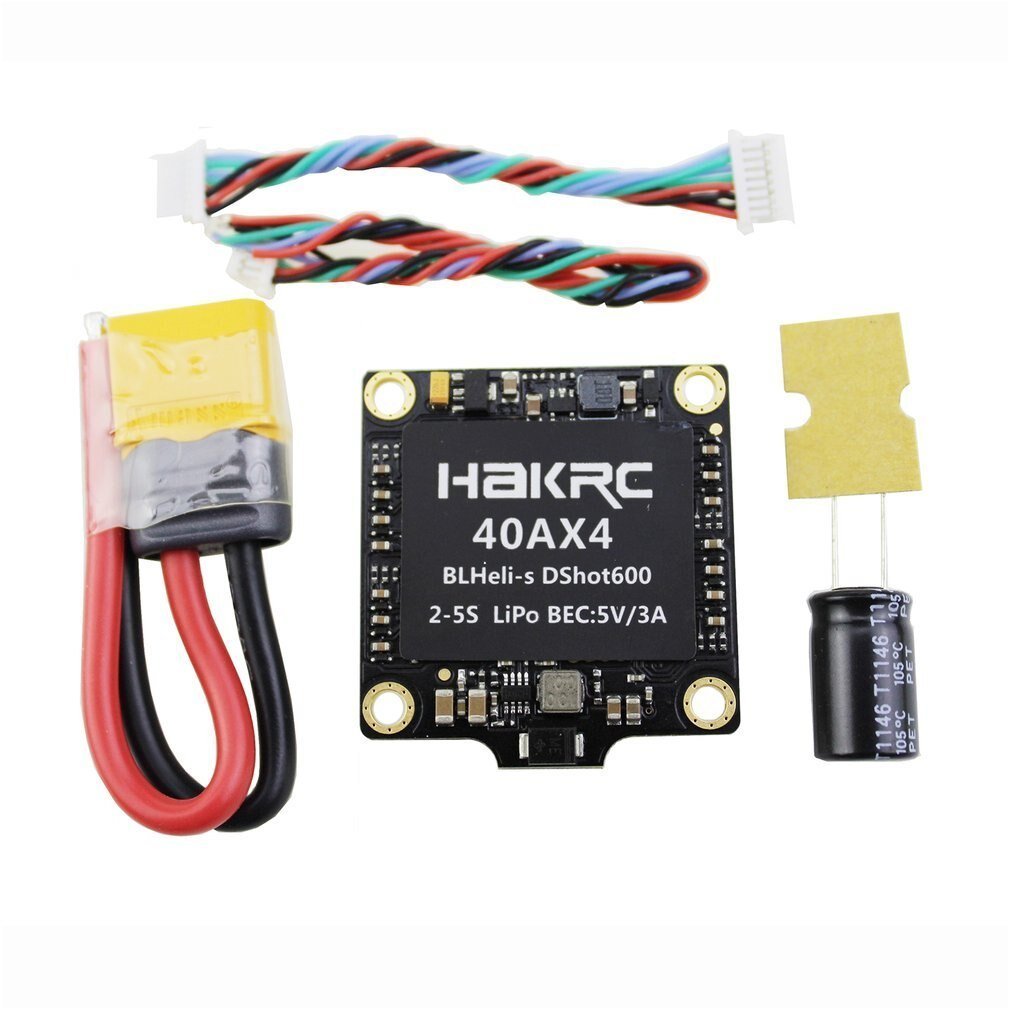 HAKRC 40A x 4   2-5s  Blheli-s Dshot600  Esc