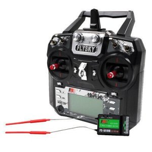 Flysky FS-İ6X 2.4GHz 6 Kanal Kumanda ve 10 Kanal FS-İA10B Alıcı