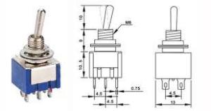 Mts-202 Toggle Switch  on-off 6 ayak