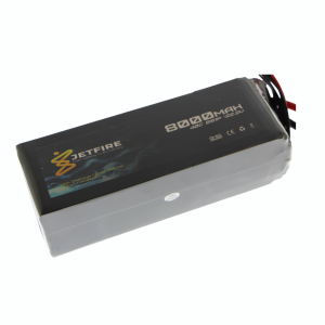 22.2V 8000mAh 40C Lipo Batarya 6S JetFire Pil