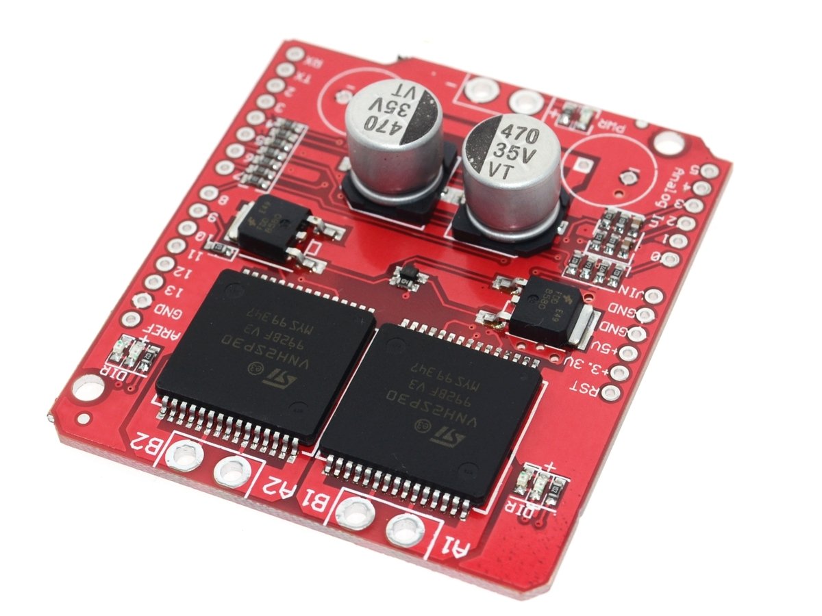 Dual VNH2SP30 14A DC Motor Sürücü Shield