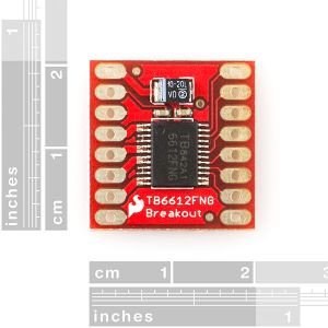 TB6612FNG Çift Motor Sürücü Devresi (Kırmızı)