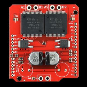 Monster Moto Shield  , Arduino Motor Sürücü KLON ÜRÜNDÜR