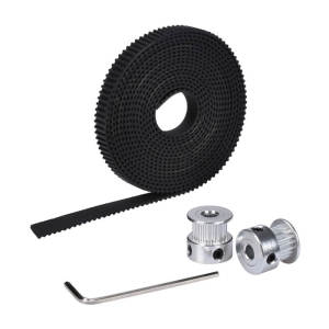 3d Yazıcı Kayış Kasnak Seti  1 metre Gt2 6mm