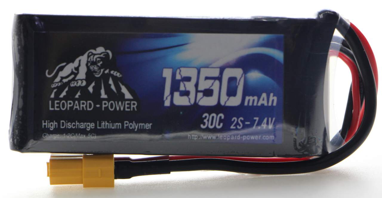 2s 1350 mah 30C Lipo Batarya 7.4V Pil