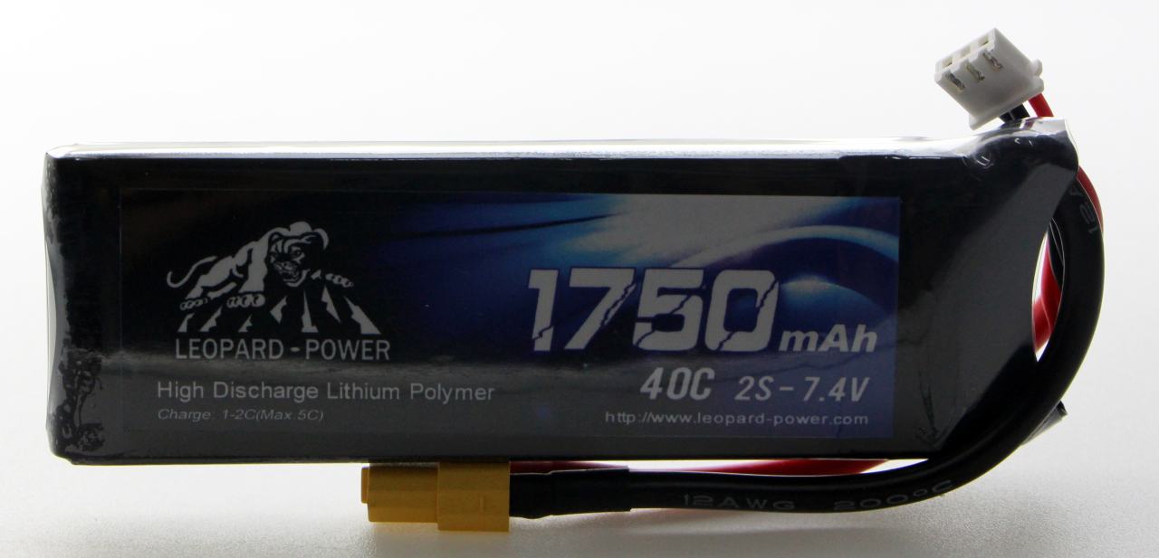 2s 1750 mah 40C Lipo Batarya 7.4V Pil