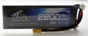 2s 2800mah 40C Lipo Batarya 7.4V Pil