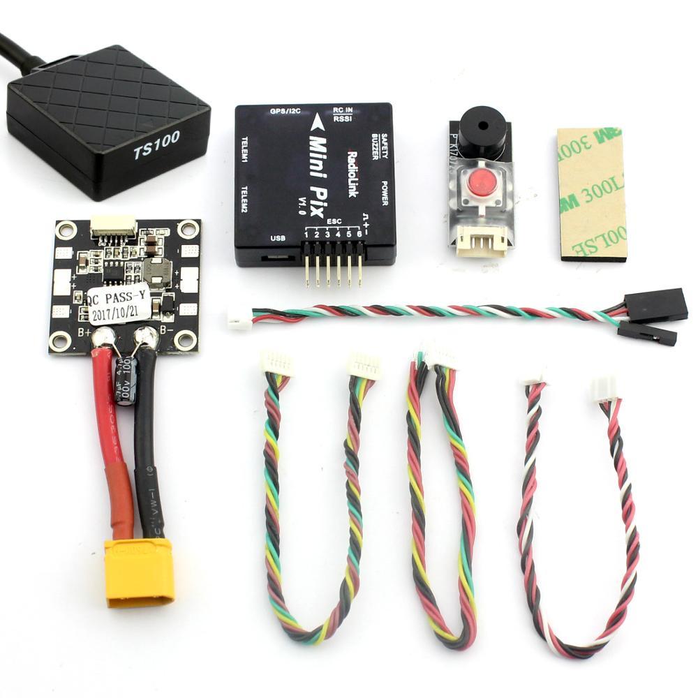 Orjinal Mini Pix F4 Pixhawk Px4 Radiolink + Ts100 GPs
