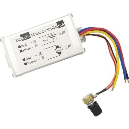 9V - 60V 10A Tek Yönlü Motor Hız Kontrol Devresi