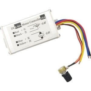 9V - 60V 10A Tek Yönlü Motor Hız Kontrol Devresi