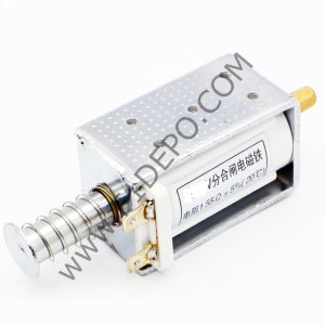 Selenoid Motor 220v 10kg 35 mm İtici tip