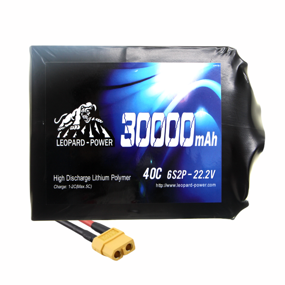 6s 30000mah 40C Lipo Batarya 22.2V Pil