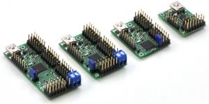 18 Kanal USB Servo Motor Kontrol Devresi - Mini Maestro 18-Channel USB Servo Controller (Assembled)
